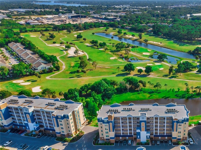 960 Starkey Rd Unit 9104, Largo, FL 33771 - bird's eye view of apartment complex / building, a nearby body of water, and a golf course