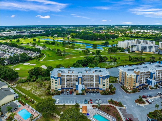 960 Starkey Rd Unit 9104, Largo, FL 33771 - drone / aerial view of apartment complex, a large body of water, and a golf course