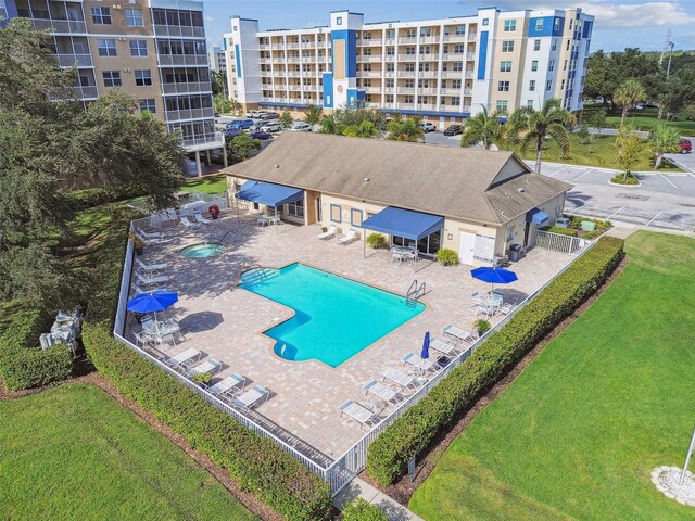 960 Starkey Rd Unit 9104, Largo, FL 33771 - community pool featuring a patio area