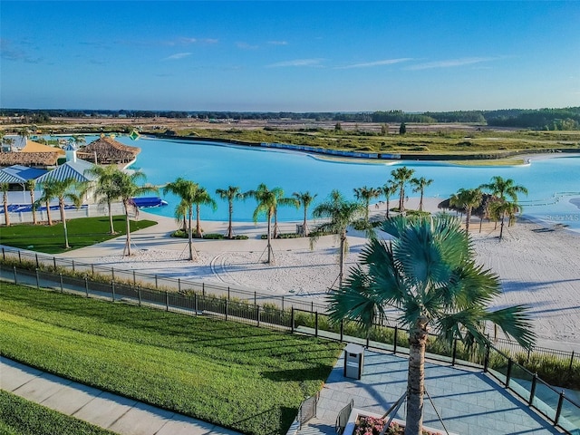 9828 Branching Ship Trce, Wesley Chapel, FL 33545 - drone / aerial view of a large body of water
