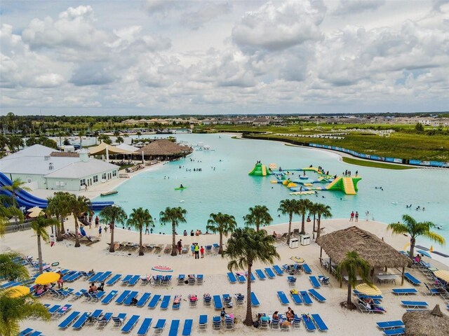 9828 Branching Ship Trce, Wesley Chapel, FL 33545 - drone / aerial view of a nearby body of water