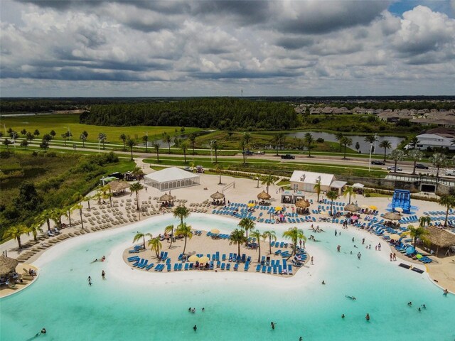 9828 Branching Ship Trce, Wesley Chapel, FL 33545 - bird's eye view of a nearby body of water