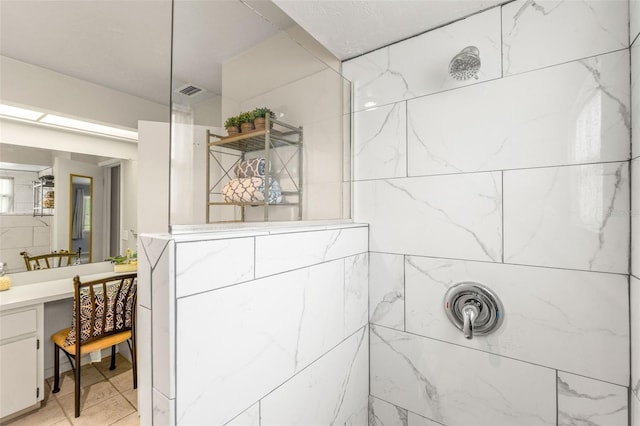 3956 N Tamarisk Pt, Beverly Hills, FL 34465 - full bathroom with walk in shower and vanity