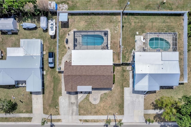 260 Venice E Blvd, Venice, FL 34293 - aerial view of a pool area