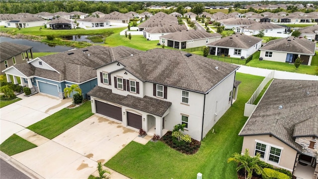 11719 Tetrafin Dr, Riverview, FL 33579 - aerial perspective of suburban area featuring a nearby body of water