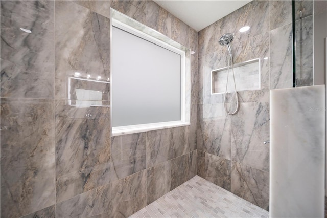 11719 Tetrafin Dr, Riverview, FL 33579 - bathroom with a tile shower