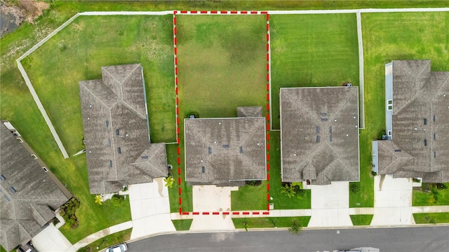 11719 Tetrafin Dr, Riverview, FL 33579 - aerial view of property and surrounding area featuring property boundaries highlighted