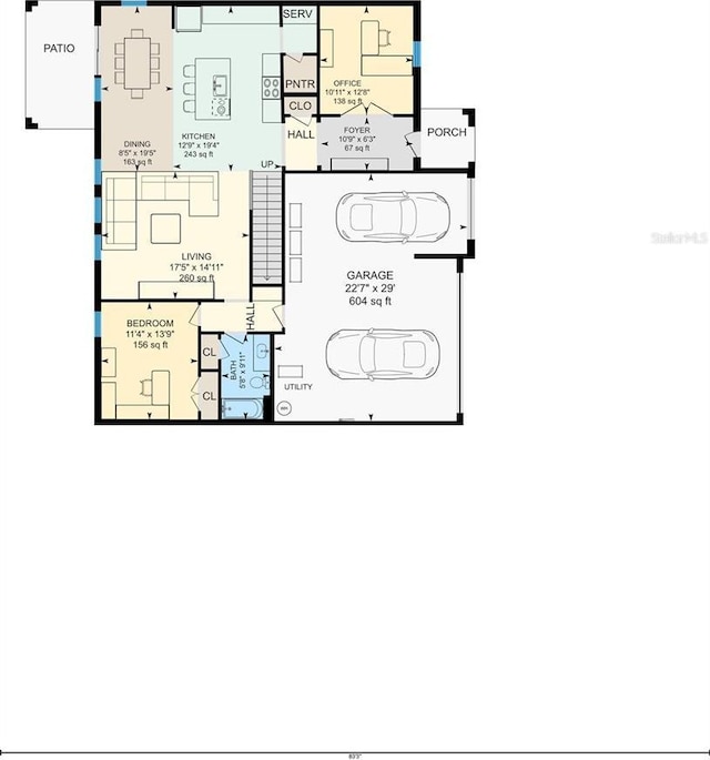 11719 Tetrafin Dr, Riverview, FL 33579 - property floor plan