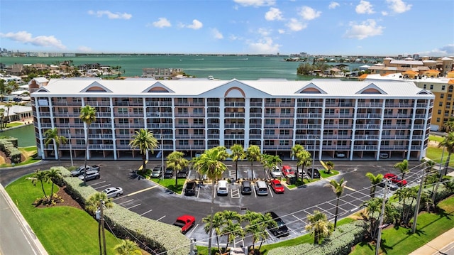 5445 Gulf Blvd Unit 210, St Pete Beach, FL 33706 - bird's eye view of apartment complex and a large body of water