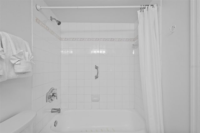 5445 Gulf Blvd Unit 210, St Pete Beach, FL 33706 - full bathroom with shower / tub combo and toilet