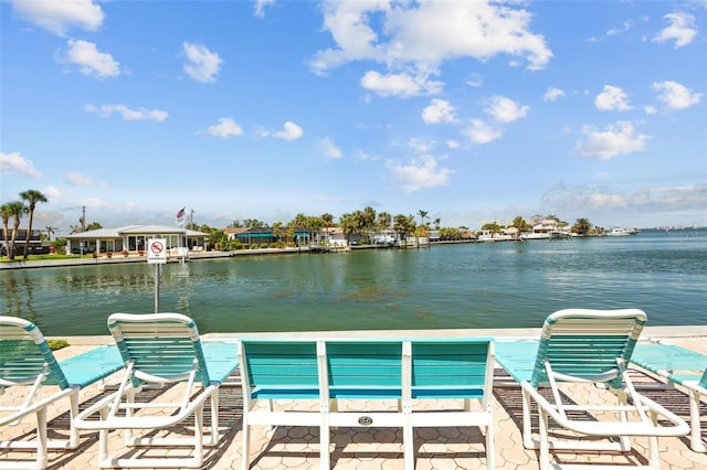 5445 Gulf Blvd Unit 210, St Pete Beach, FL 33706 - dock featuring a water view