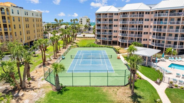 5445 Gulf Blvd Unit 210, St Pete Beach, FL 33706 - view of tennis court