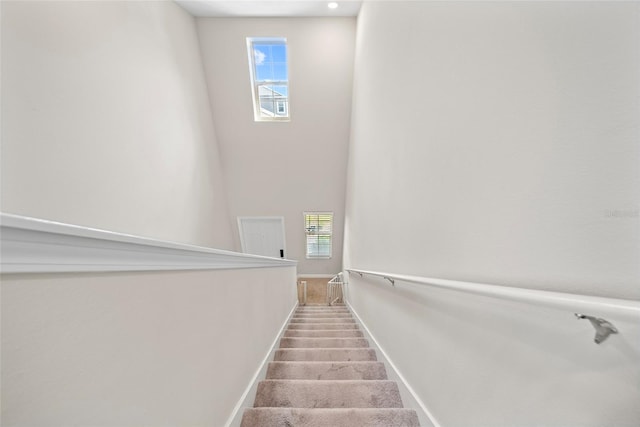 4403 Eternal Prince, Sun City Center, FL 33573 - staircase with carpet and baseboards