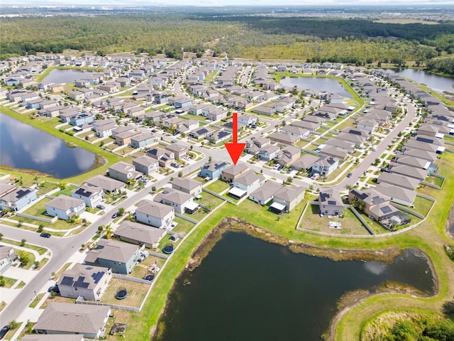 4403 Eternal Prince, Sun City Center, FL 33573 - aerial view of property's location with a heavily wooded area and nearby suburban area