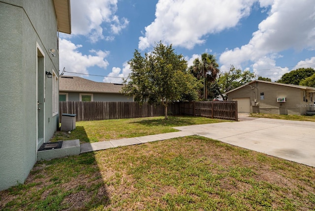 4301 5th Ave N, Saint Petersburg, FL 33713 - view of yard featuring a garage