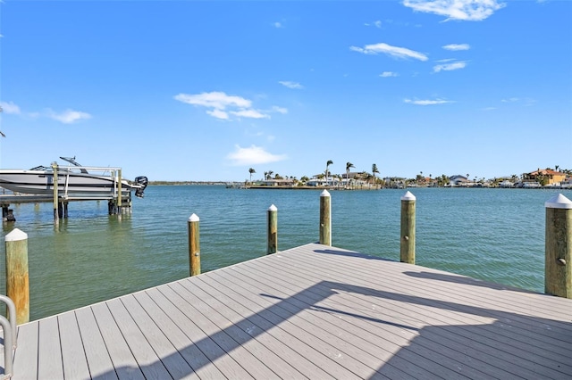 17077 Dolphin Dr, North Redington Beach, FL 33708 - dock area with a water view