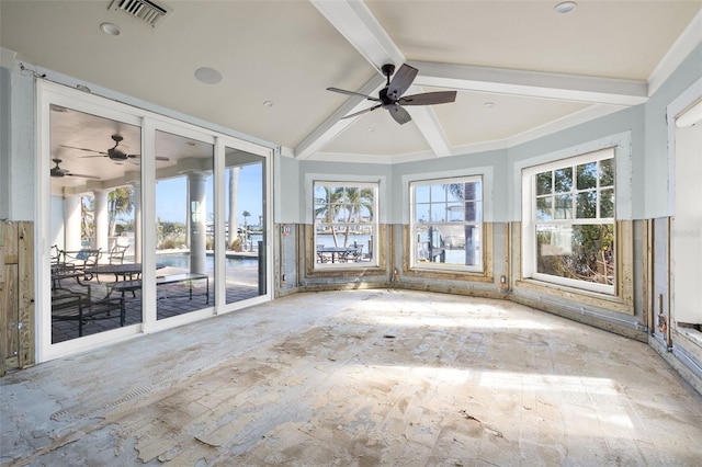 17077 Dolphin Dr, North Redington Beach, FL 33708 - view of unfurnished sunroom