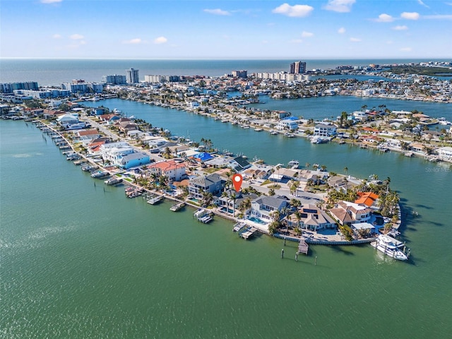 17077 Dolphin Dr, North Redington Beach, FL 33708 - aerial view of a nearby body of water