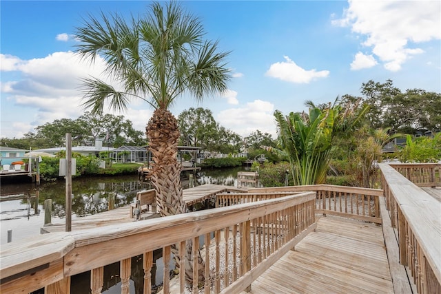12 Bayou Ln, Palm Harbor, FL 34683 - dock with a water view