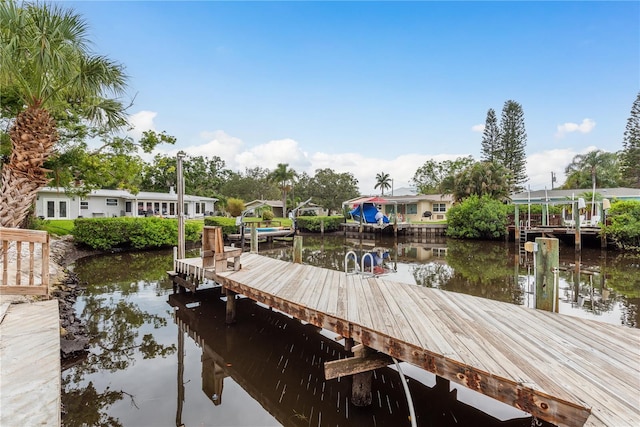 12 Bayou Ln, Palm Harbor, FL 34683 - dock area with a water view