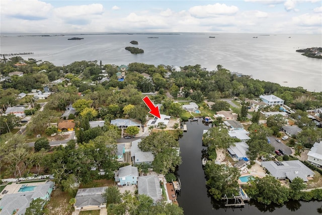 12 Bayou Ln, Palm Harbor, FL 34683 - aerial view of property's location featuring nearby suburban area