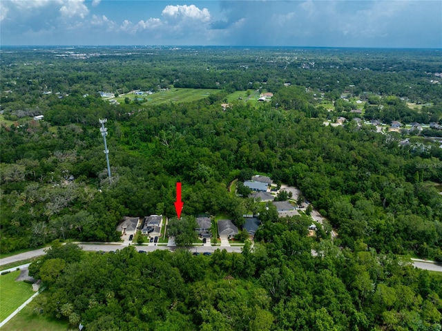 12208 Mcmullen Loop, Riverview, FL 33569 - aerial view of property and surrounding area featuring a heavily wooded area