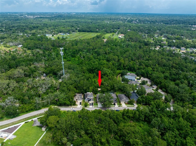 12208 Mcmullen Loop, Riverview, FL 33569 - aerial view of property and surrounding area featuring a forest