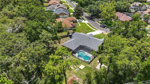 722 Swaying Palm Dr, Apopka, FL 32712 - aerial view of residential area featuring a pool