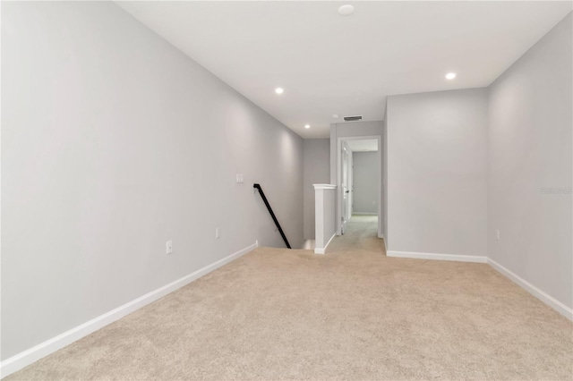 4262 Cloud Hopper Way, Lutz, FL 33559 - spare room with light carpet and recessed lighting