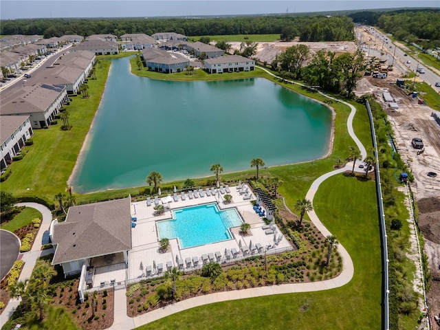 4262 Cloud Hopper Way, Lutz, FL 33559 - aerial view of a nearby body of water