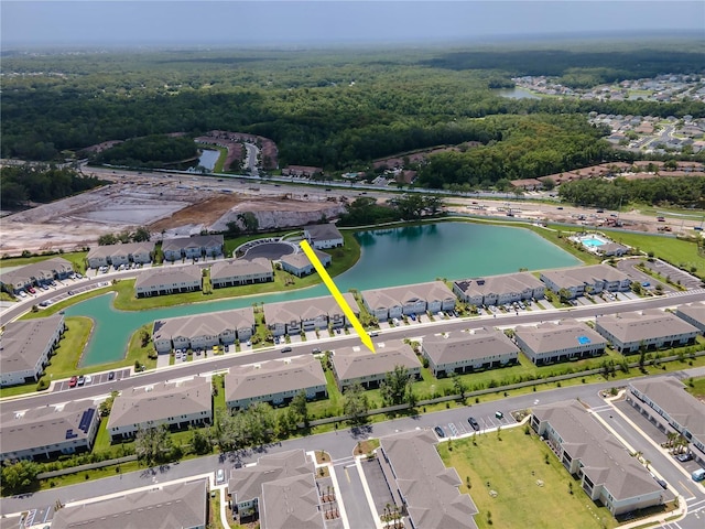 4262 Cloud Hopper Way, Lutz, FL 33559 - aerial overview of property's location with nearby suburban area
