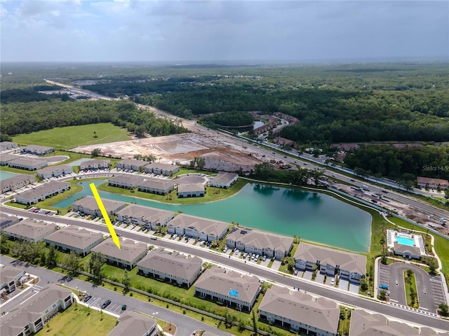 4262 Cloud Hopper Way, Lutz, FL 33559 - drone / aerial view of a large body of water