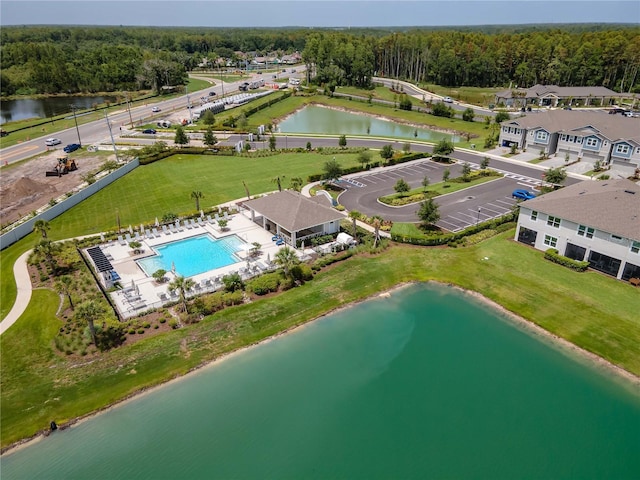 4262 Cloud Hopper Way, Lutz, FL 33559 - drone / aerial view of a large body of water