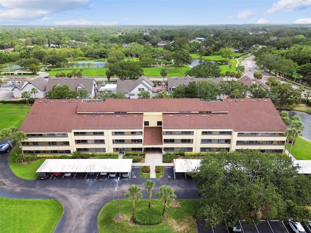 13612 S Village Dr Unit 5201, Tampa, FL 33618 - drone / aerial view of a nearby body of water