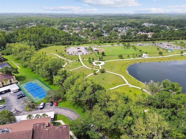 13612 S Village Dr Unit 5201, Tampa, FL 33618 - aerial overview of property's location featuring a nearby body of water