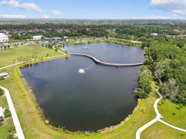 13612 S Village Dr Unit 5201, Tampa, FL 33618 - drone / aerial view of a large body of water