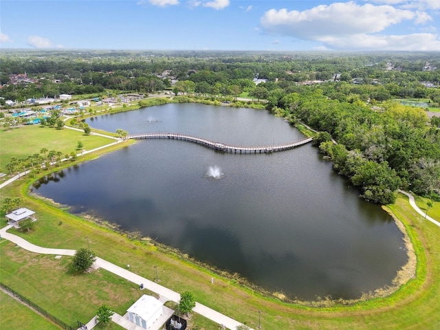 13612 S Village Dr Unit 5201, Tampa, FL 33618 - drone / aerial view of a large body of water