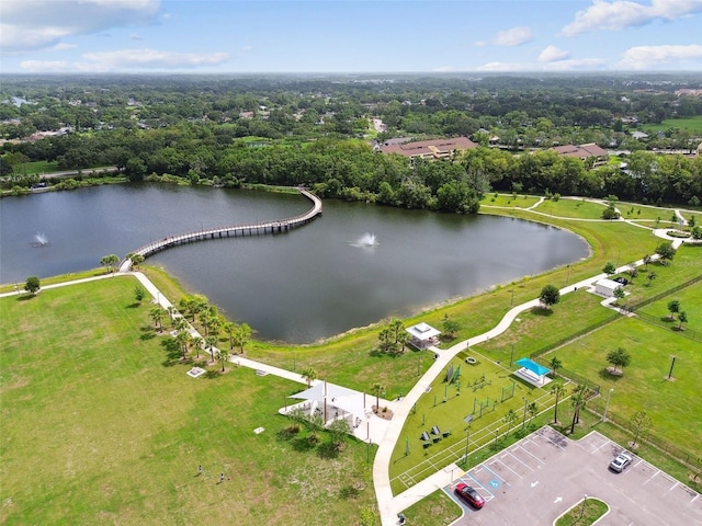 13612 S Village Dr Unit 5201, Tampa, FL 33618 - bird's eye view of a large body of water