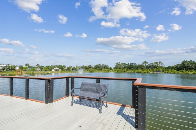 13612 S Village Dr Unit 5201, Tampa, FL 33618 - dock area with a water view