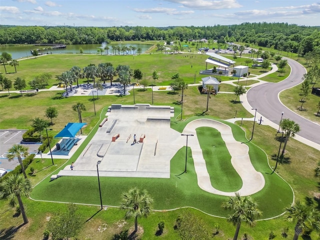 13612 S Village Dr Unit 5201, Tampa, FL 33618 - bird's eye view of a nearby body of water