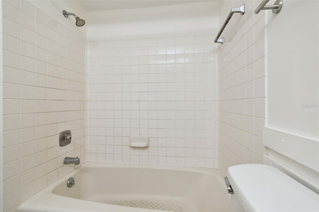 13612 S Village Dr Unit 5201, Tampa, FL 33618 - bathroom featuring toilet and shower / tub combination