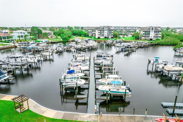 5712 Biscayne Ct Unit 201, New Port Richey, FL 34652 - dock with view of marina and a water view