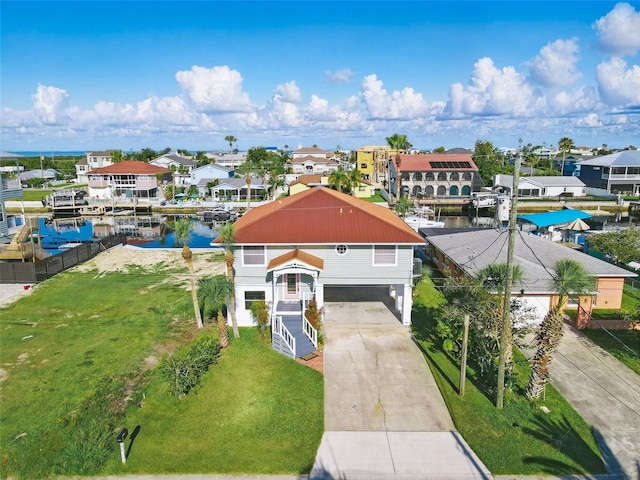 4137 Des Prez Ct, Hernando Beach, FL 34607 - aerial view of residential area with a large body of water
