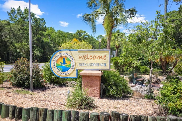 4137 Des Prez Ct, Hernando Beach, FL 34607 - view of community / neighborhood sign
