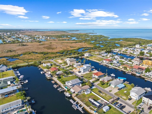 4137 Des Prez Ct, Hernando Beach, FL 34607 - aerial overview of property's location featuring a nearby body of water and nearby suburban area