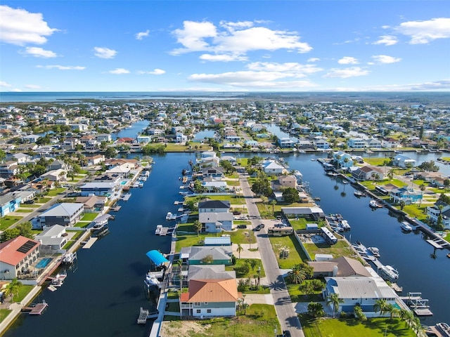 4137 Des Prez Ct, Hernando Beach, FL 34607 - aerial perspective of suburban area with a large body of water
