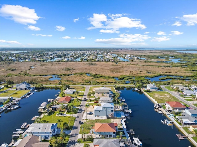 4137 Des Prez Ct, Hernando Beach, FL 34607 - aerial view of residential area featuring a nearby body of water