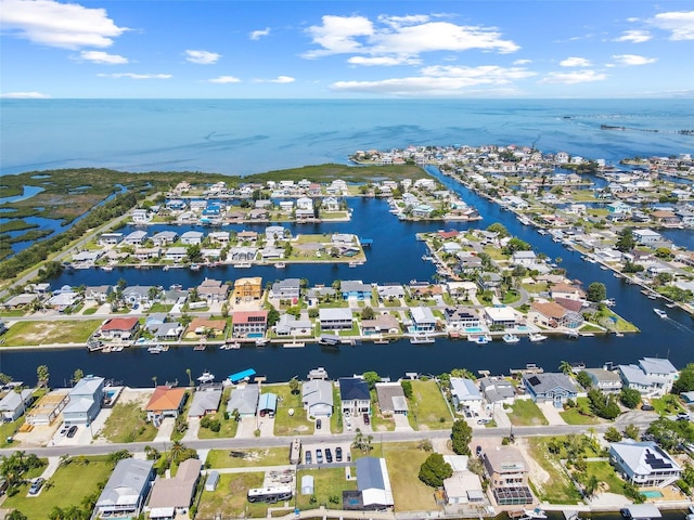 4137 Des Prez Ct, Hernando Beach, FL 34607 - aerial perspective of suburban area with a large body of water