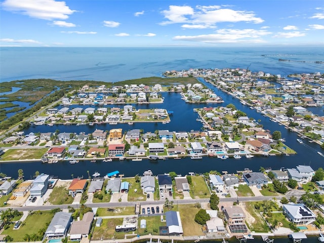 4137 Des Prez Ct, Hernando Beach, FL 34607 - aerial perspective of suburban area with a large body of water