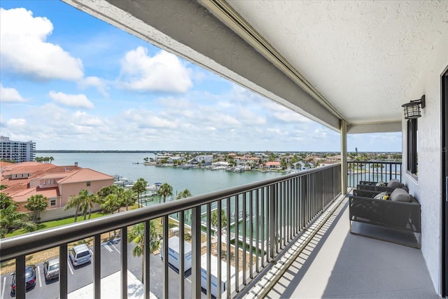 1651 Sand Key Estates Ct Unit 54, Clearwater Beach, FL 33767 - balcony with a water view